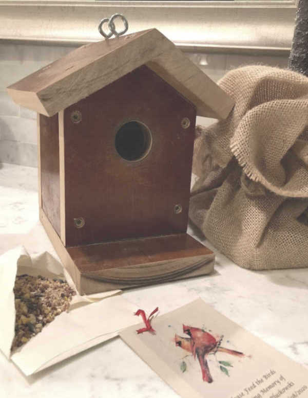 A DIY bird house we made - Hello Lovely Studio.