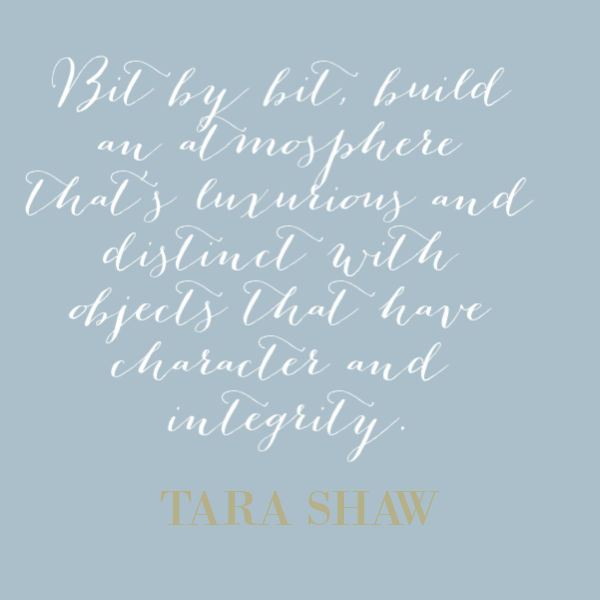 Inspirational quote from designer Tara Shaw on Hello Lovely Studio. #quotes #inspirationalquote