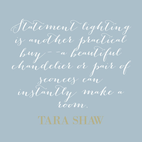Inspirational quote from designer Tara Shaw on Hello Lovely Studio. #quotes #inspirationalquote