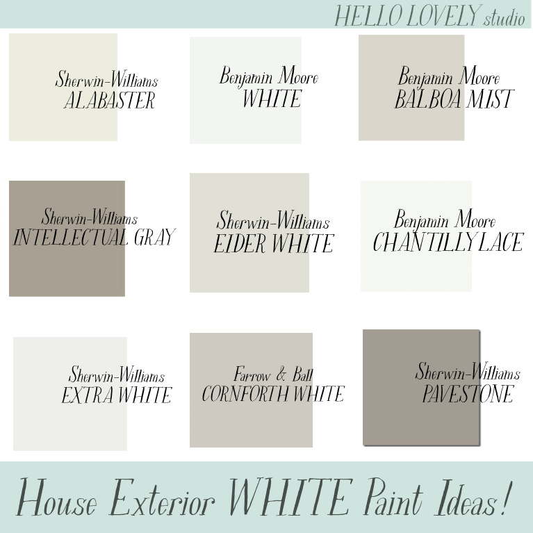 The Best White Paint Colors for Your Home — Ann Holden Design