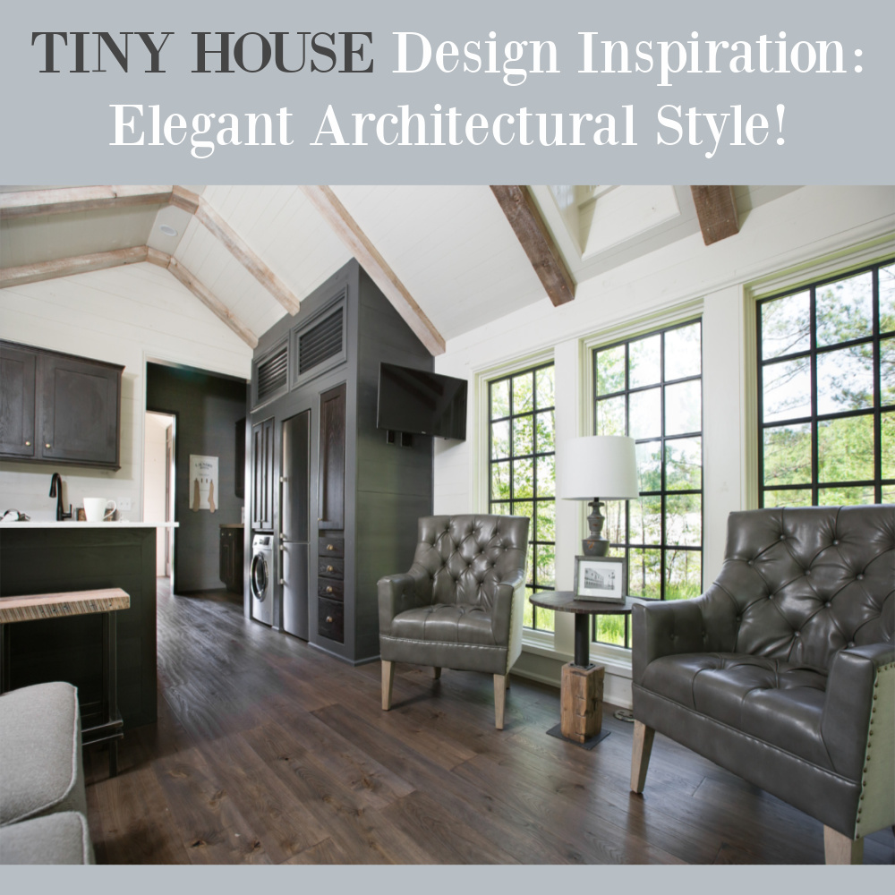 Tiny house design inspiration - come see more of this gorgeous low country style house with architecture by Jeffrey Dungan - by Retreat TN. #tinyhomes #housedesign #floorplan #tinyhousedesign