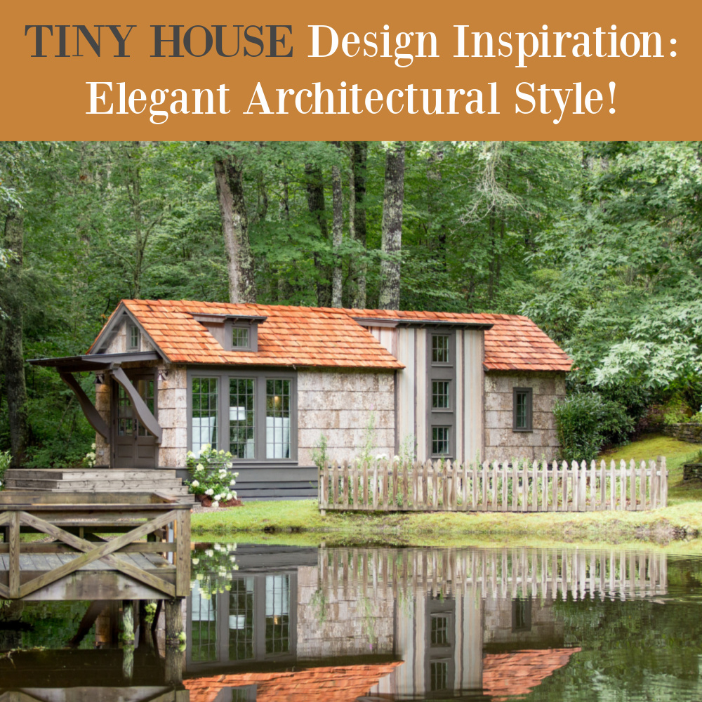 Tiny house design inspiration - come see more of this gorgeous low country style house with architecture by Jeffrey Dungan - by Retreat TN. #tinyhomes #housedesign #floorplan #tinyhousedesign