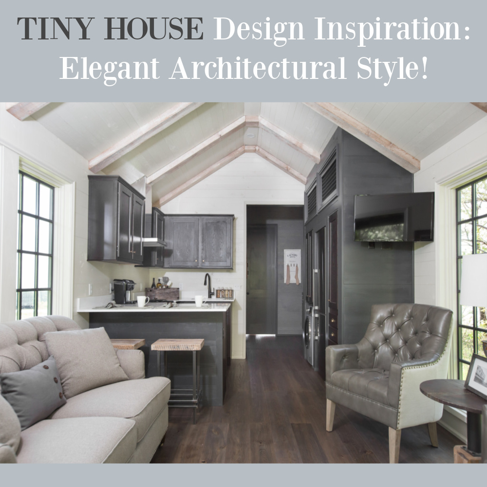 Tiny house design inspiration - come see more of this gorgeous low country style house with architecture by Jeffrey Dungan - by Retreat TN. #tinyhomes #housedesign #floorplan #tinyhousedesign