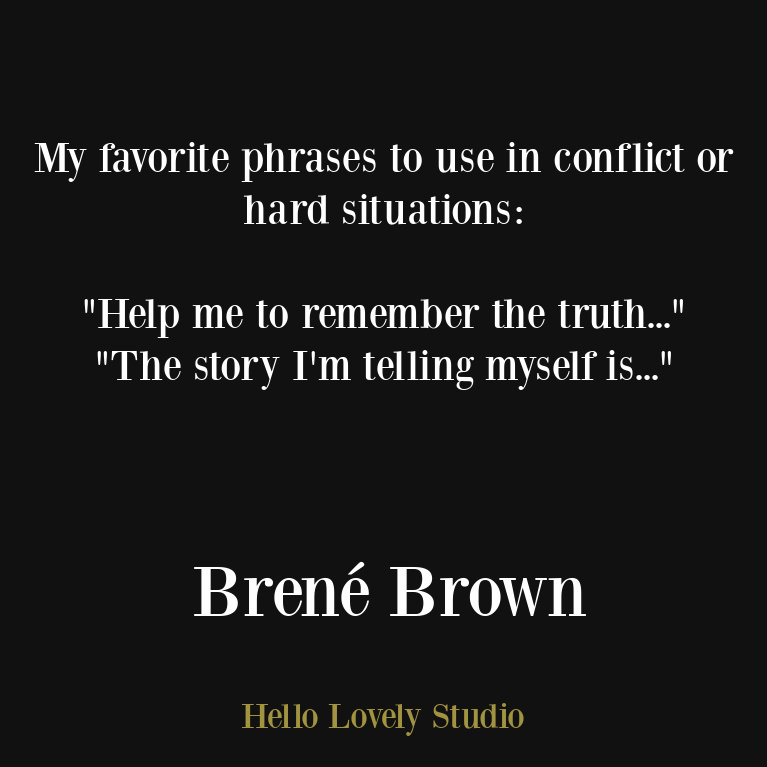 Brené Brown inspirational quote about kindness, imperfection, vulnerability, authenticity, and self-care. #personalgrowth #brenebrownquotes #vulnerability #selfcarequotes