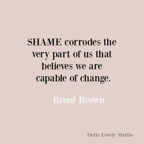 Brene Brown inspirational quote about courage, belonging, vulnerability, and integrity. #brenebrown #inspirationalquotes #wisdomquotes #selfkindness #spiritualtransformation #quotes #vulnerabilityquotes #couragequotes #selfawareness