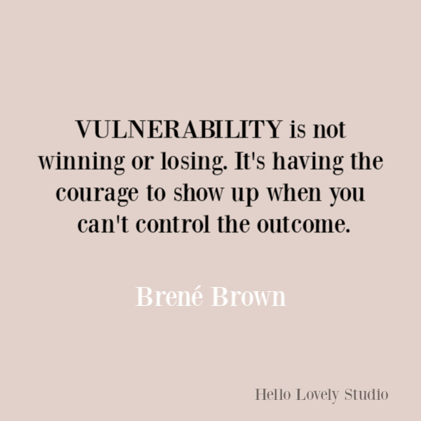 Brene Brown inspirational quote about courage, belonging, vulnerability, and integrity. #brenebrown #inspirationalquotes #wisdomquotes #selfkindness #spiritualtransformation #quotes #vulnerabilityquotes #couragequotes #selfawareness