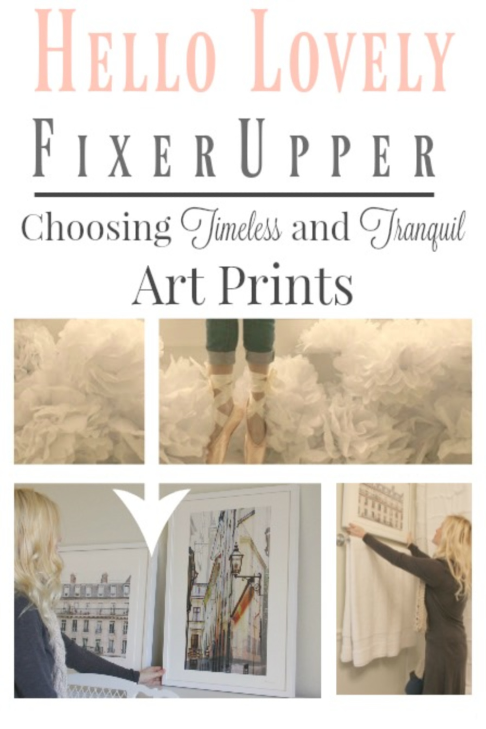 How to choose framed art prints - Hello Lovely.