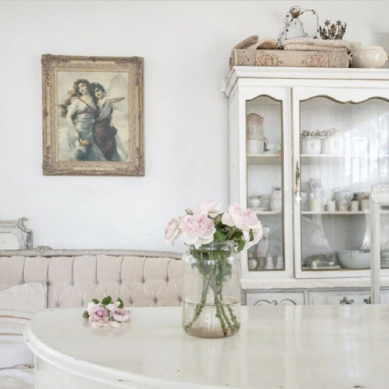 French Nordic Interior Design: All White Swedish Country Cottage Now ...