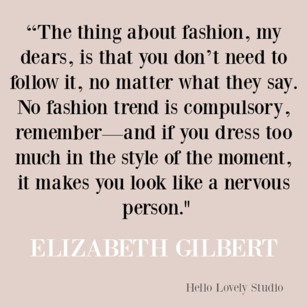 Elizabeth Gilbert inspirational quote. #elizabethgilbert #quotes #inspirationalquotes