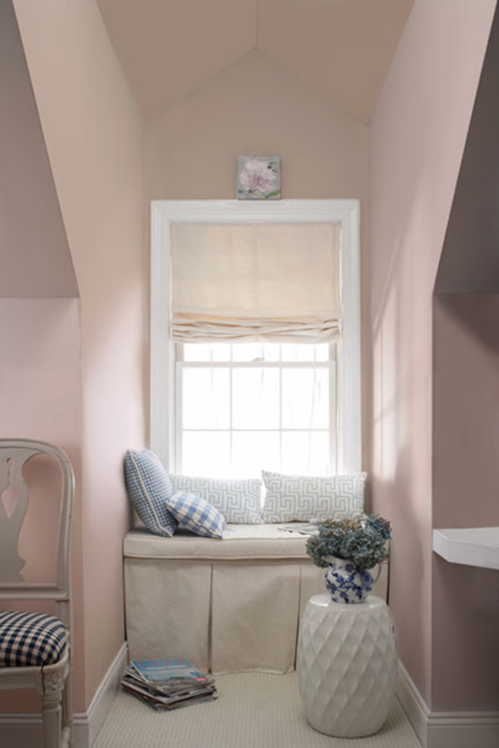 First Light pink paint color by Benjamin Moore. Come see the Best Sophisticated, Chic and Subtle Pink Paint Colors on Hello Lovely Studio!