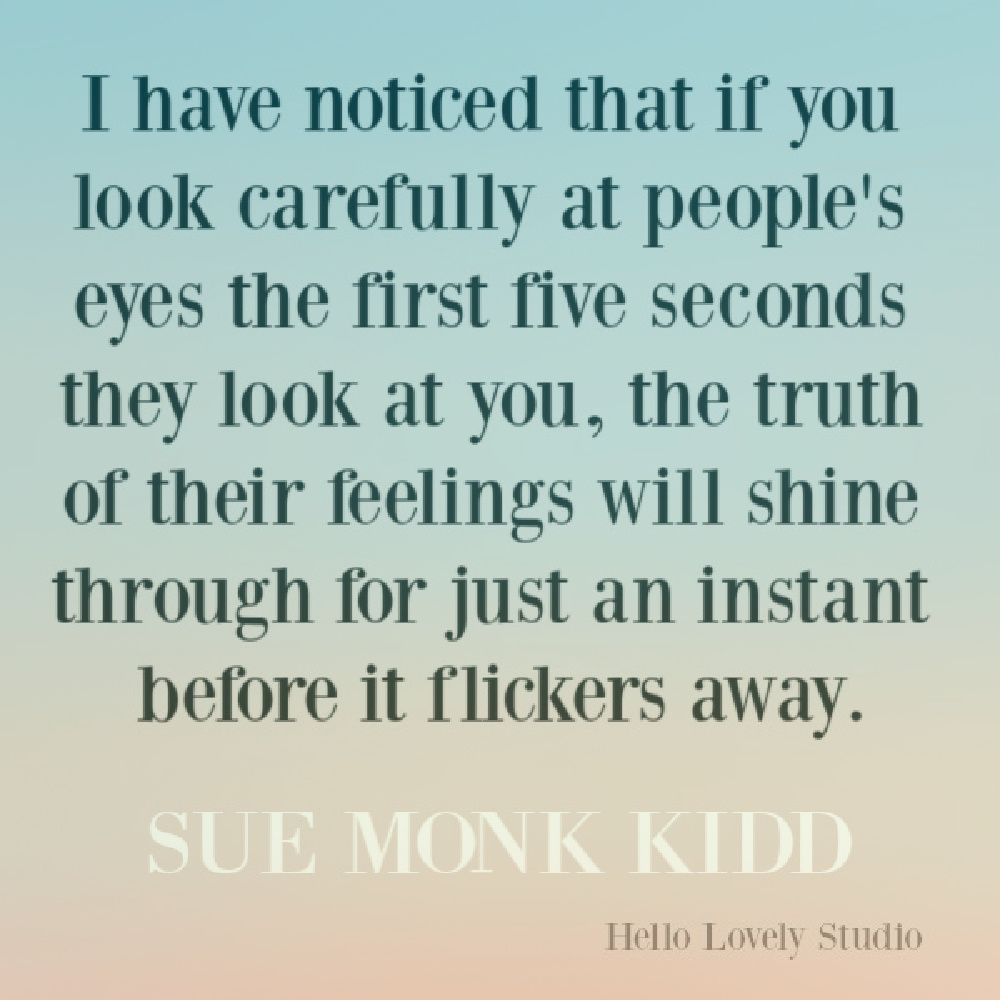 Sue Monk Kidd quote on Hello Lovely Studio. #inspirationalquote #suemonkkidd