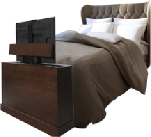 Hide your TV in a beautiful cabinet by TVLiftCabinet.com. #televisions #tvcabinet #tvliftcabinet #tvlift #liftmechanism