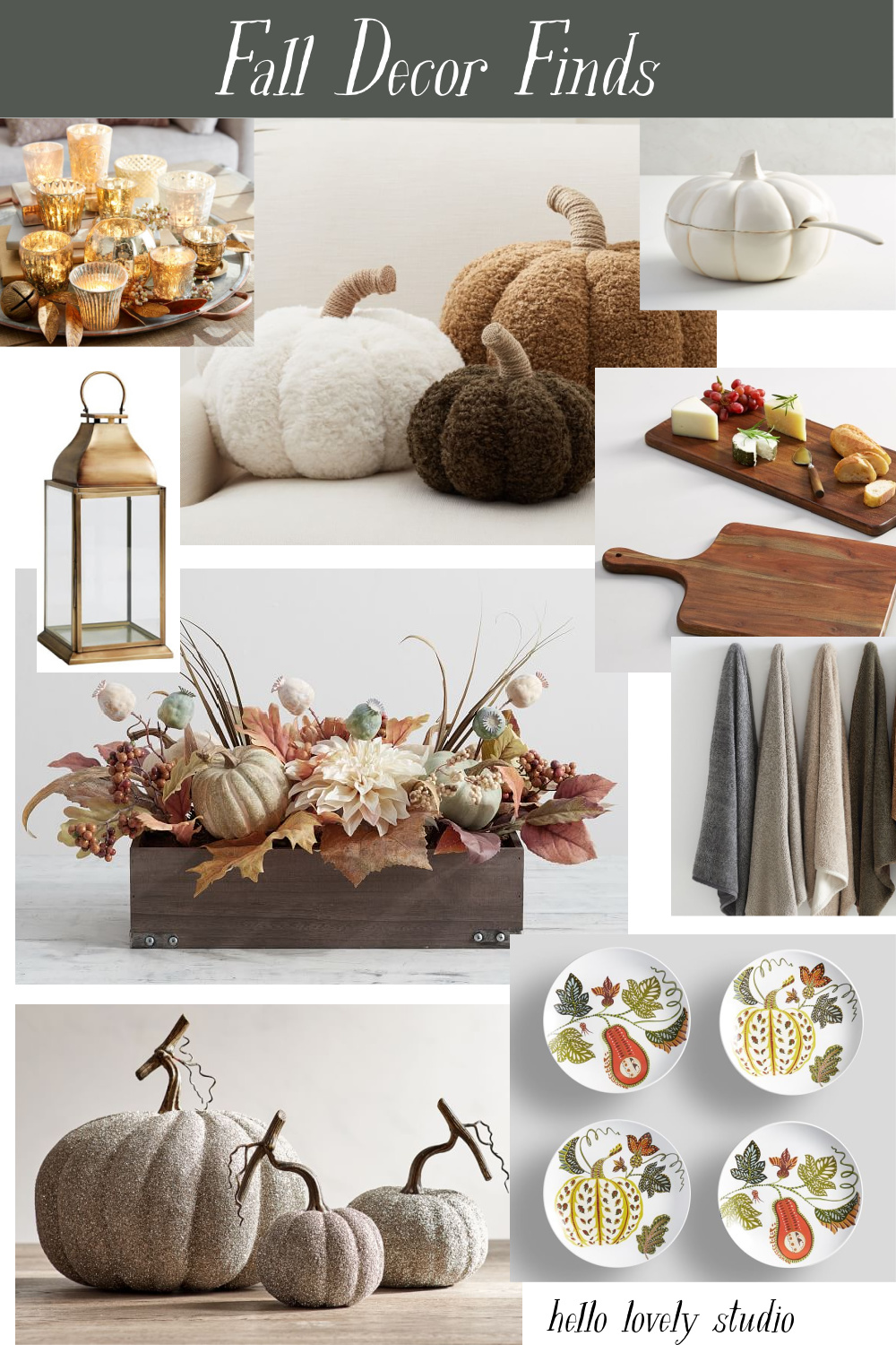 Ideas for Nature-Pretty Tables & FALL Gatherings - Hello Lovely