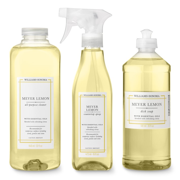 Meyer Lemon Cleaning Set - Williams Sonoma.