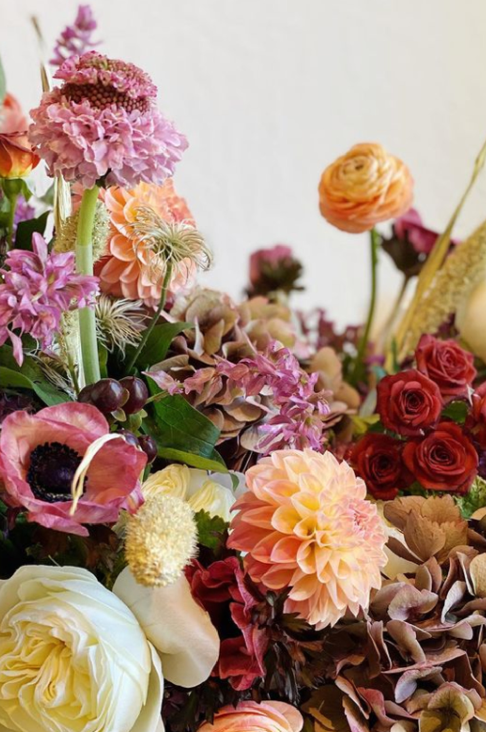 Colorful early fall flowers from The Flower Theory. #freshflowers