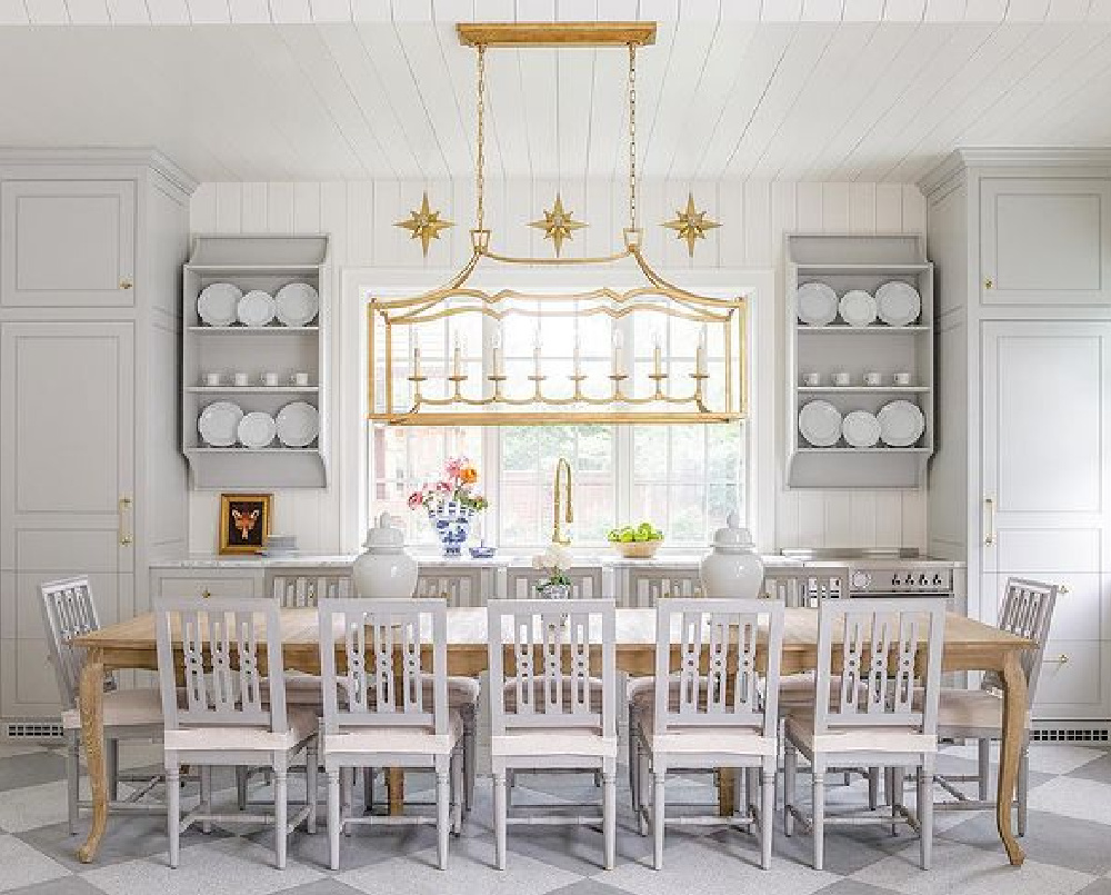 Timeless, tranquil, bespoke traditional style kitchen by The Fox Group. #timelessdesign #kitchendesign #bespokekitchens