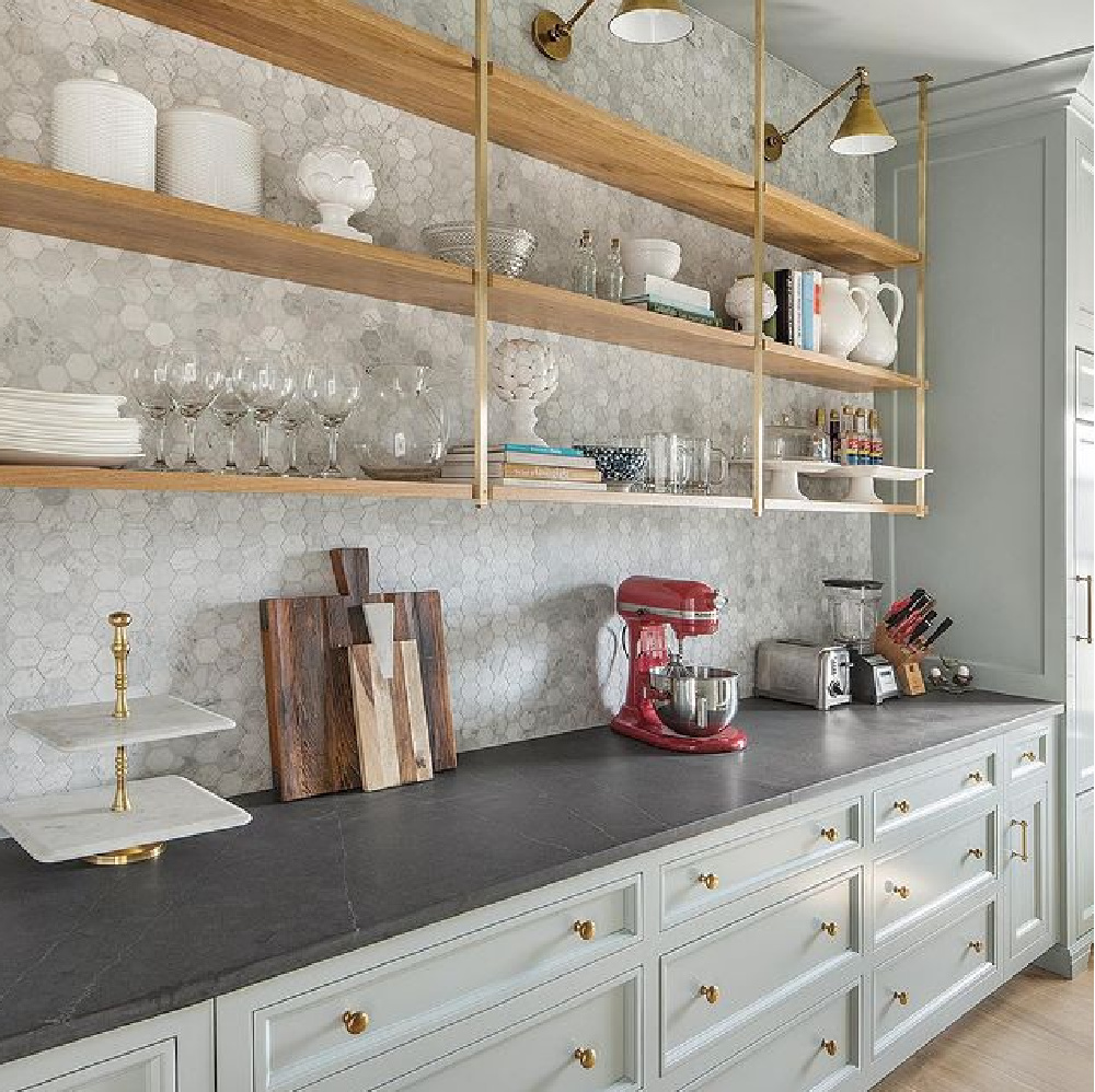 Timeless, tranquil, bespoke traditional style kitchen by The Fox Group. #timelessdesign #kitchendesign #bespokekitchens