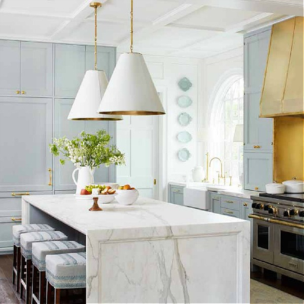 Traditional Blue Kitchen Design What Makes it Timeless   Hello ...