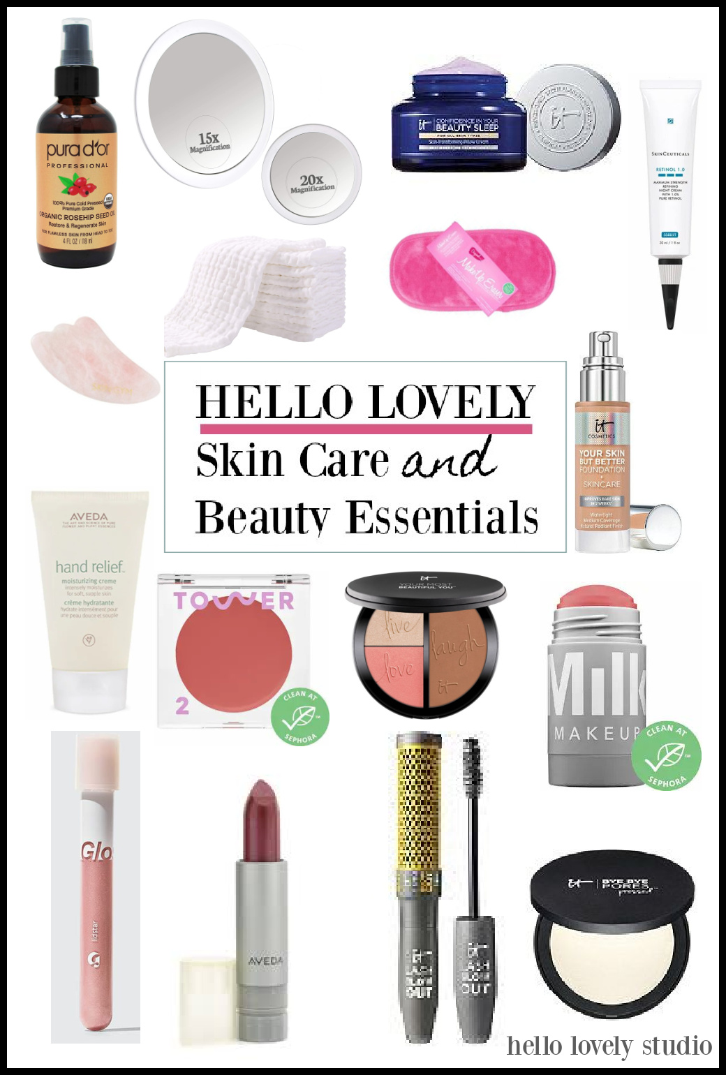 Hello Lovely Skin Care and Beauty Essentials