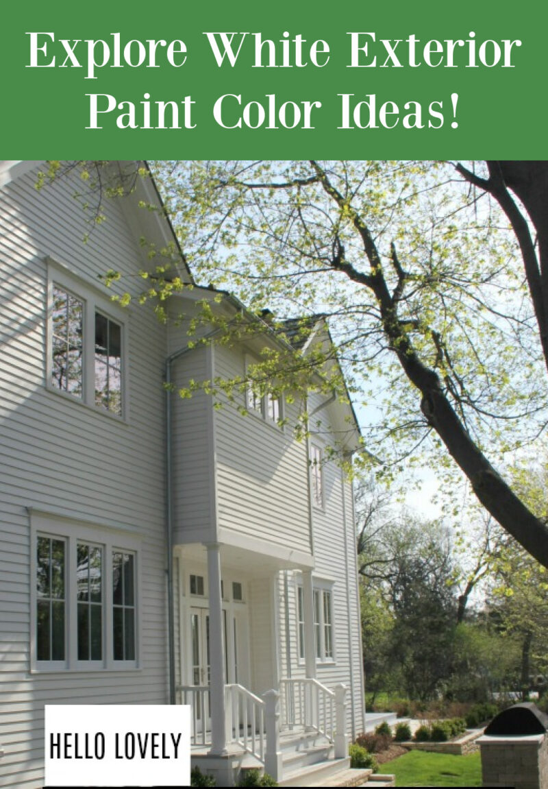 White House Exterior Paint Colors & Inspiring Images to Help Now