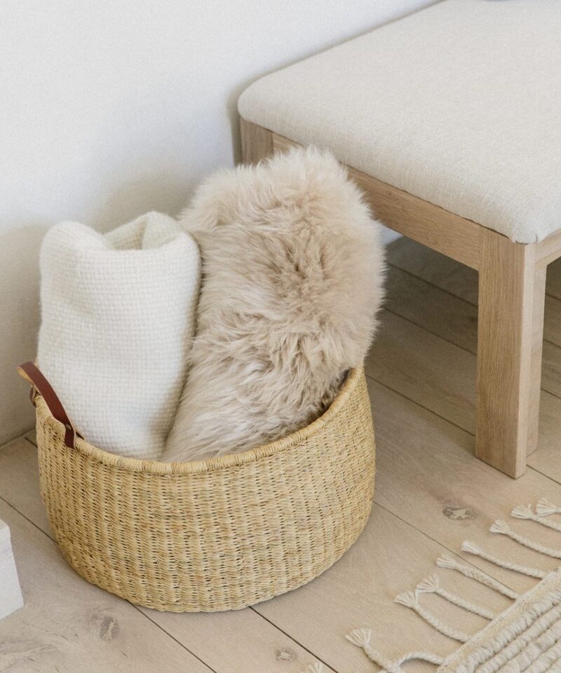 Textural Beauty from BASKETS for Rustic Decor! Hello Lovely
