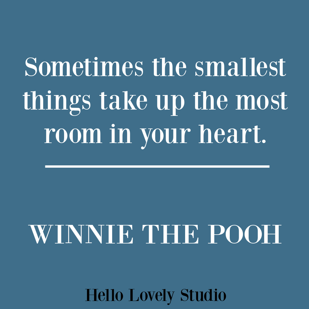 Winnie the Pooh quote about the heart on Hello Lovely Studio. #winniethepoohquotes #lovequotes
