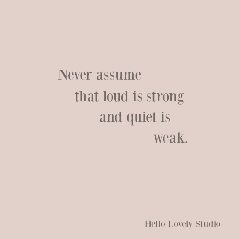Inspirational quote about strength on hello lovely. #quotes #inspirationalquote #strength