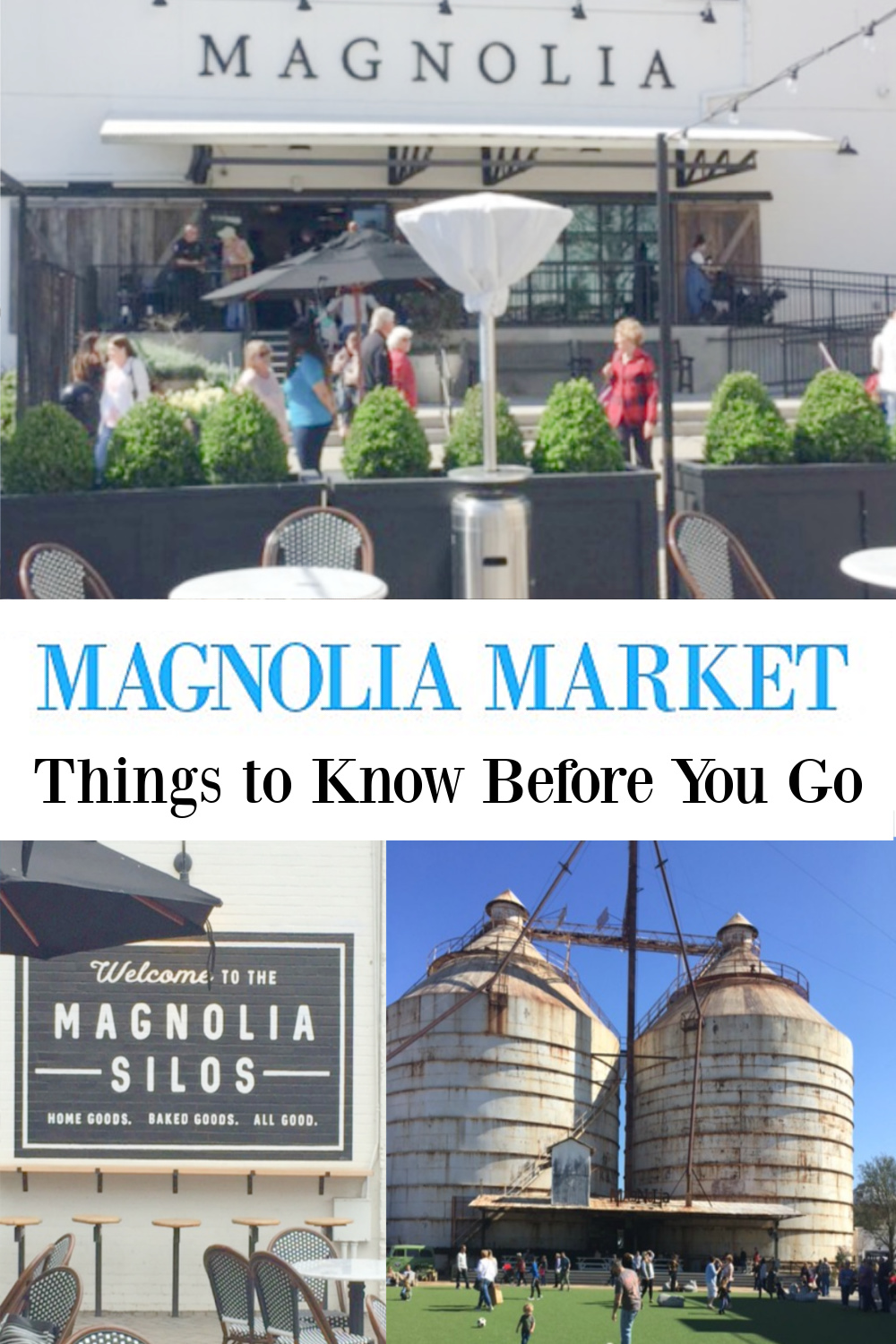 Planning a visit to Magnolia Market? Don't miss 22 Things to know before you go! #magnoliamarket #silos #waco