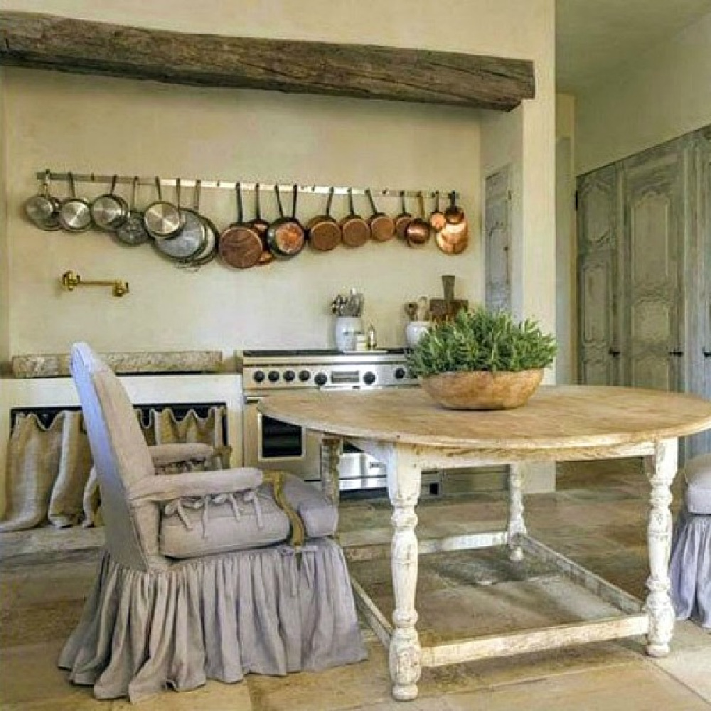 French farmhouse kitchen by Pamela Pierce.