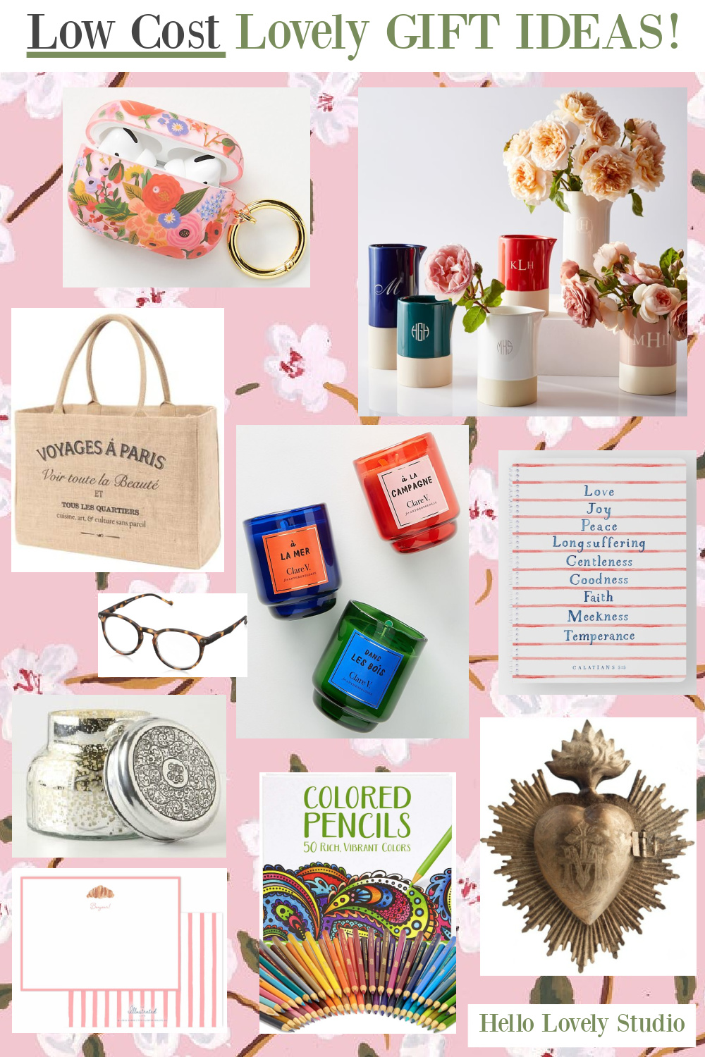 Low Cost Lovely Gift Ideas on Hello Lovely Studio - for girls to grandmas to YOU!