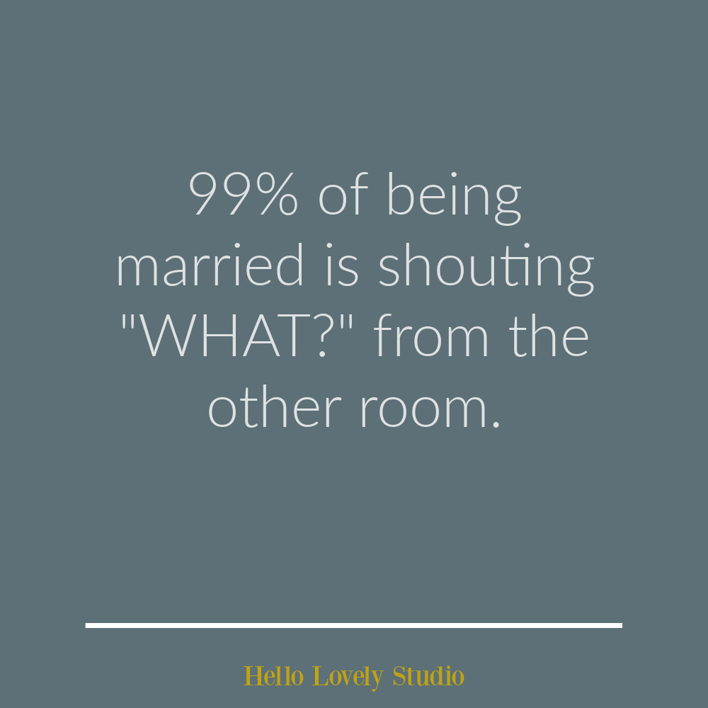 Marriage quote on Hello Lovely Studio #marriagequotes #funnyquotes #humorquotes