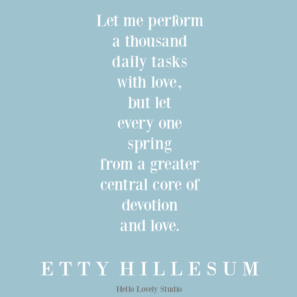 Etty Hillesum quote from Holocaust about love on Hello Lovely Studio. #holocaustquotes #lovequotes #ettyhillesum