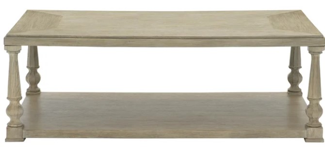 Bernhardt Santa Barbara wood coffee table. #coffeetables #frenchcountrytable