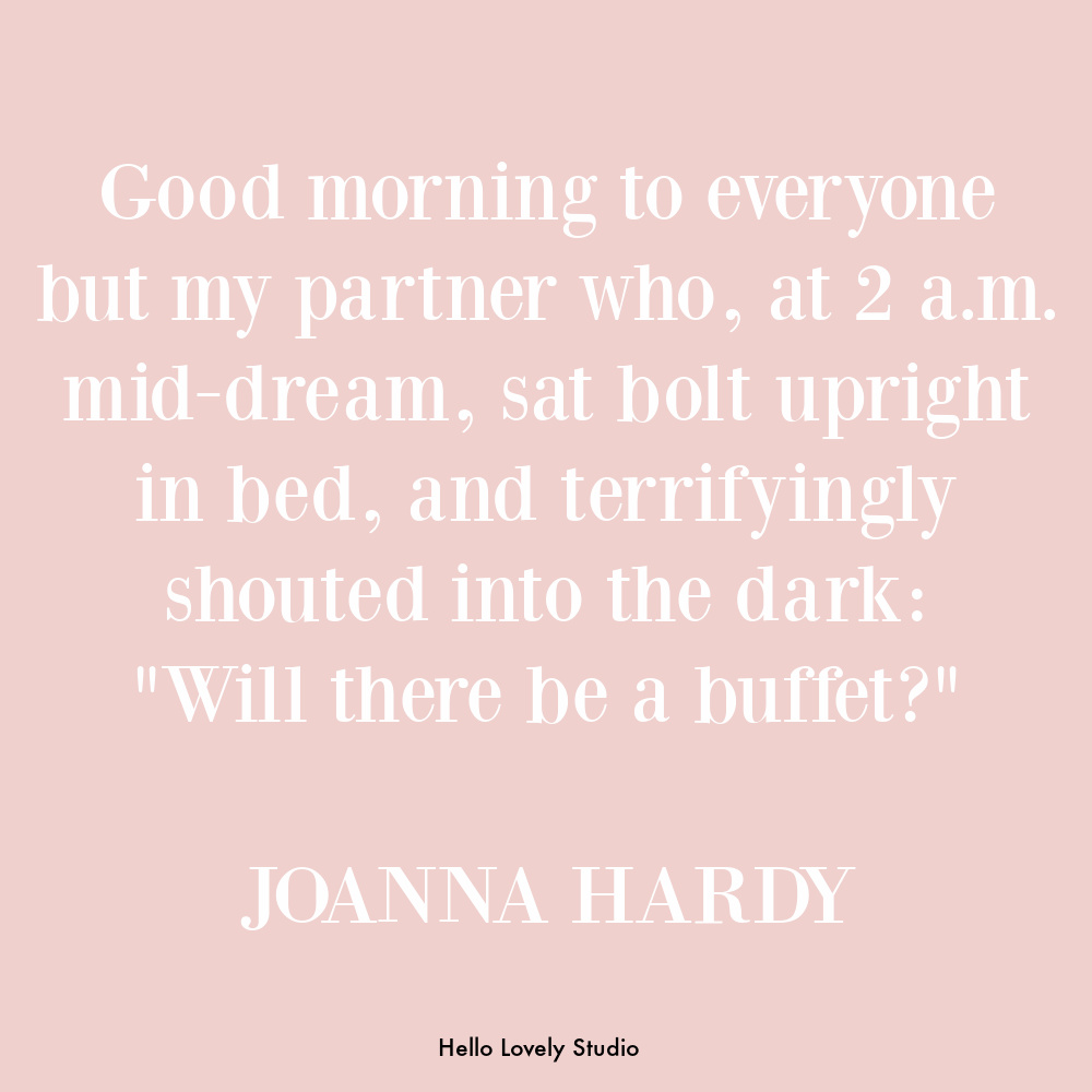 Sleep quote funny humor on Hello Lovely. #sleepquotes #funnyquotes #humorquotes