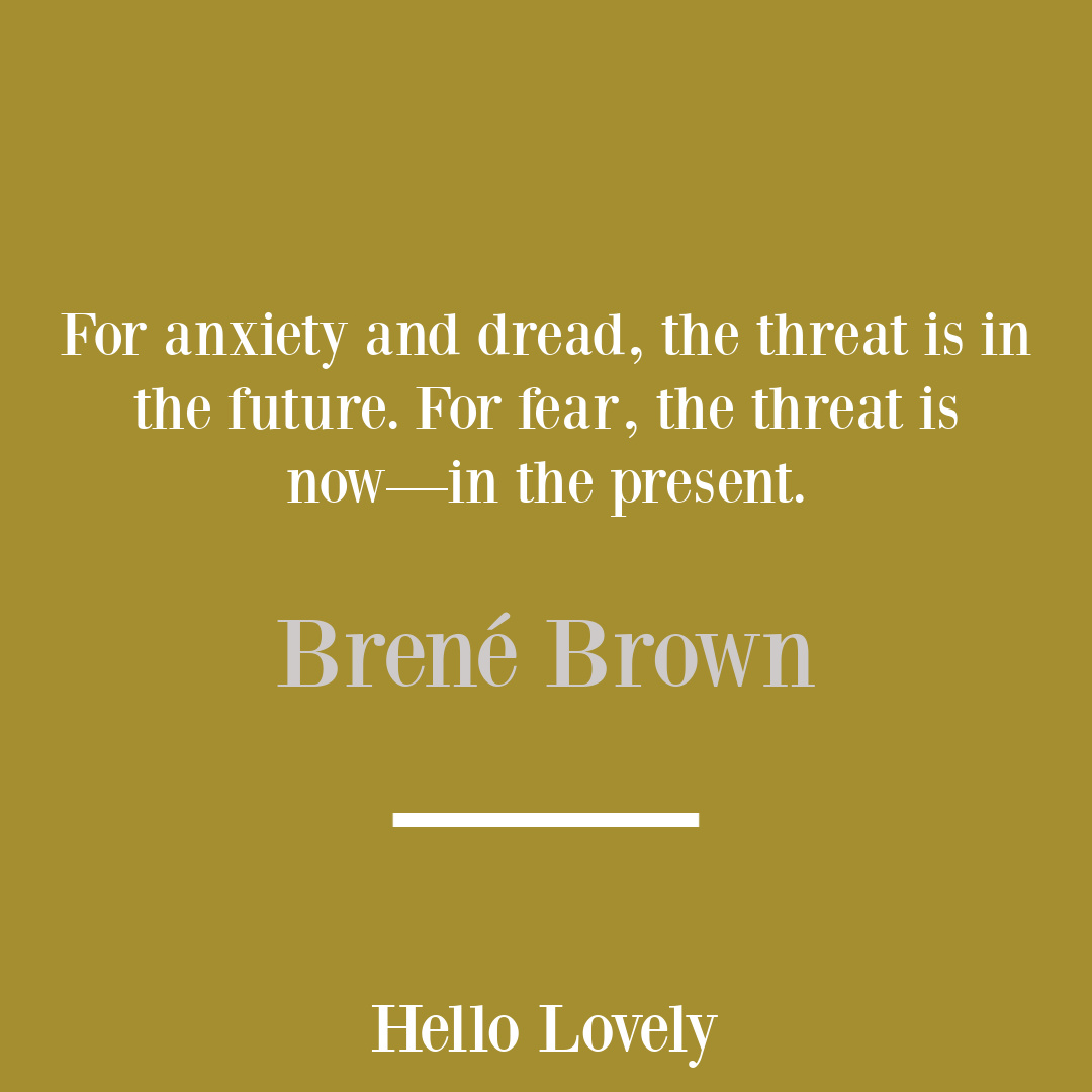 Atlas of the Heart Brené Brown quote about empathy, courage, boundaries and emotion on Hello Lovely Studio. #brenebrownquotes