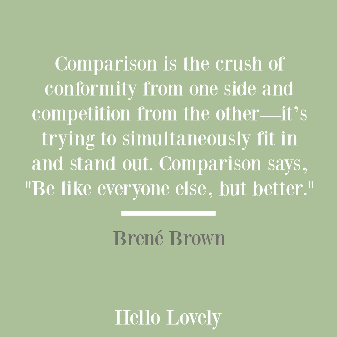 Atlas of the Heart Brené Brown quote about empathy, courage, boundaries and emotion on Hello Lovely Studio. #brenebrownquotes