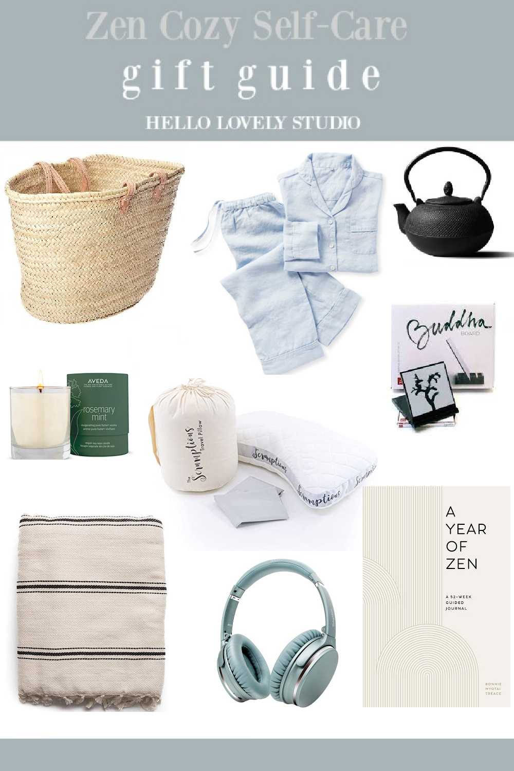 Zen Cozy Self-Care Gift Guide - Hello Lovely