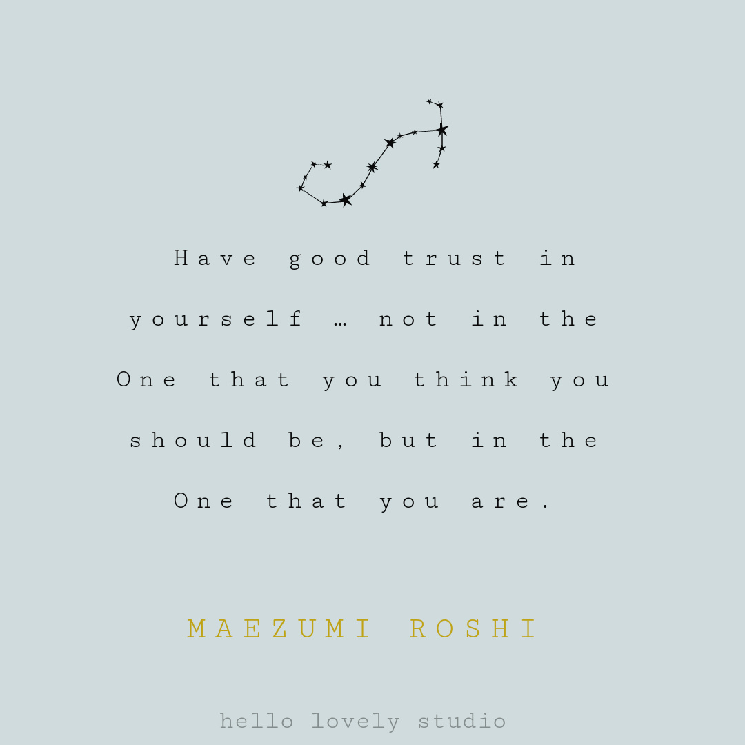 Zen quote for mindfulness, peace, and greater awareness on Hello Lovely Studio. #zenquotes #mindfulnessquotes