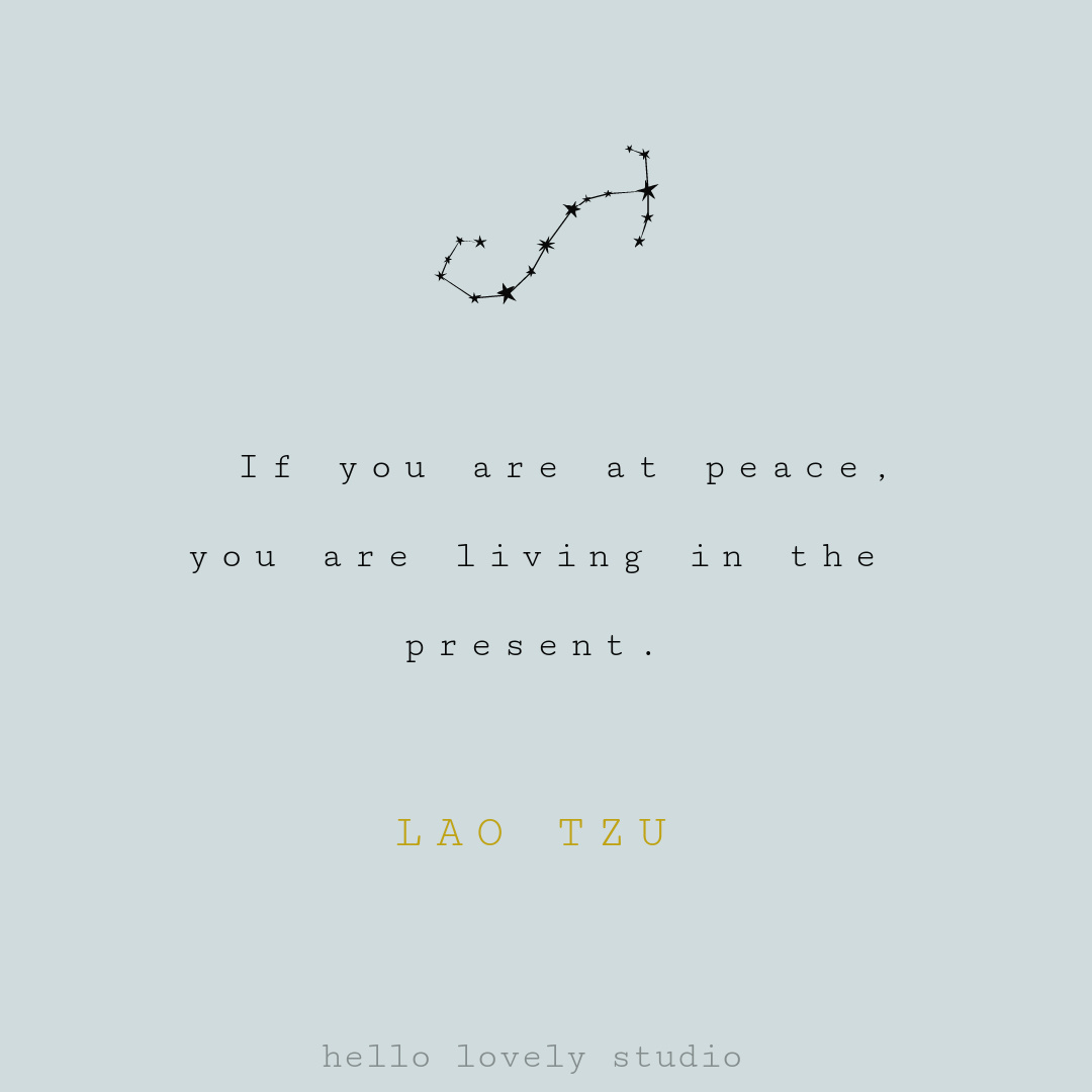 Zen quote for mindfulness, peace, and greater awareness on Hello Lovely Studio. #zenquotes #mindfulnessquotes