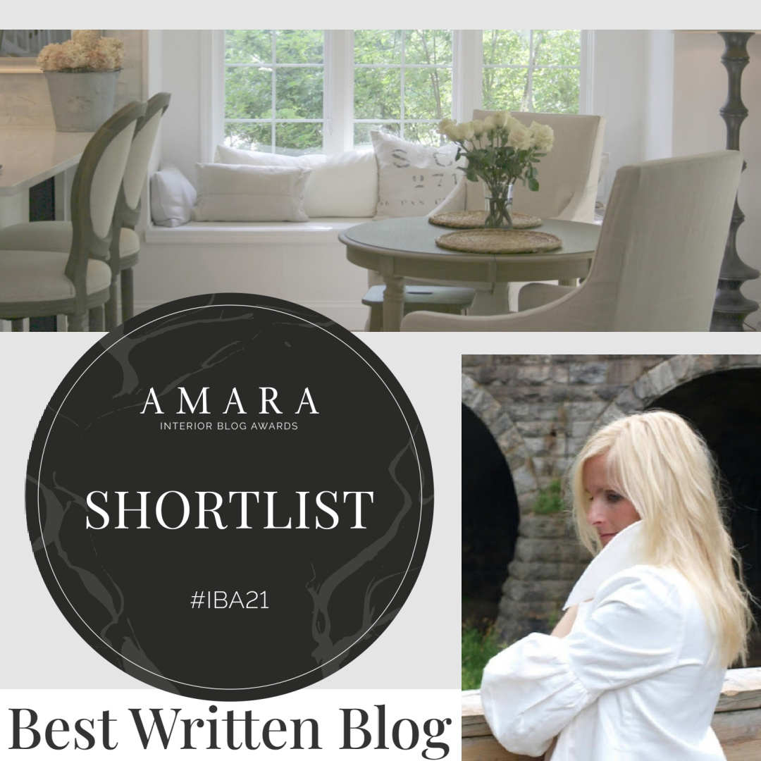 Please vote! Hello Lovely is on the shortlist for Best Written Blog for the AMARA Interior Blog Awards 2021! #blogawards