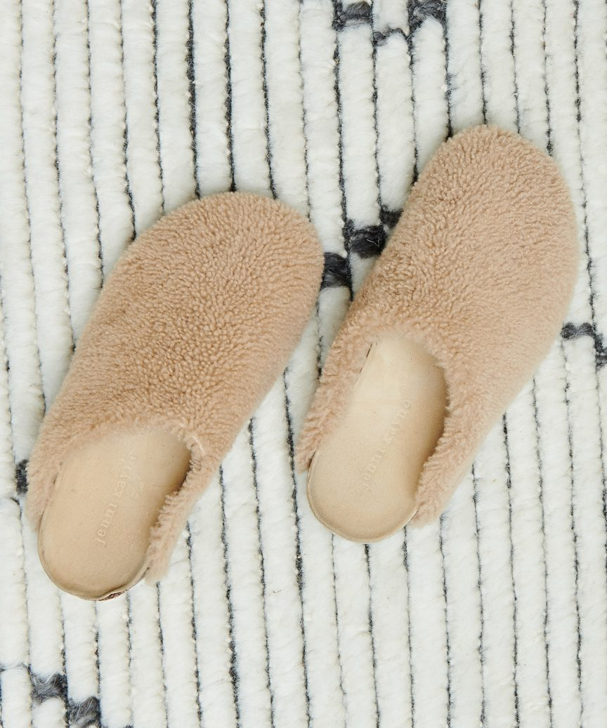 Shearling moc clogs from Jenni Kayne