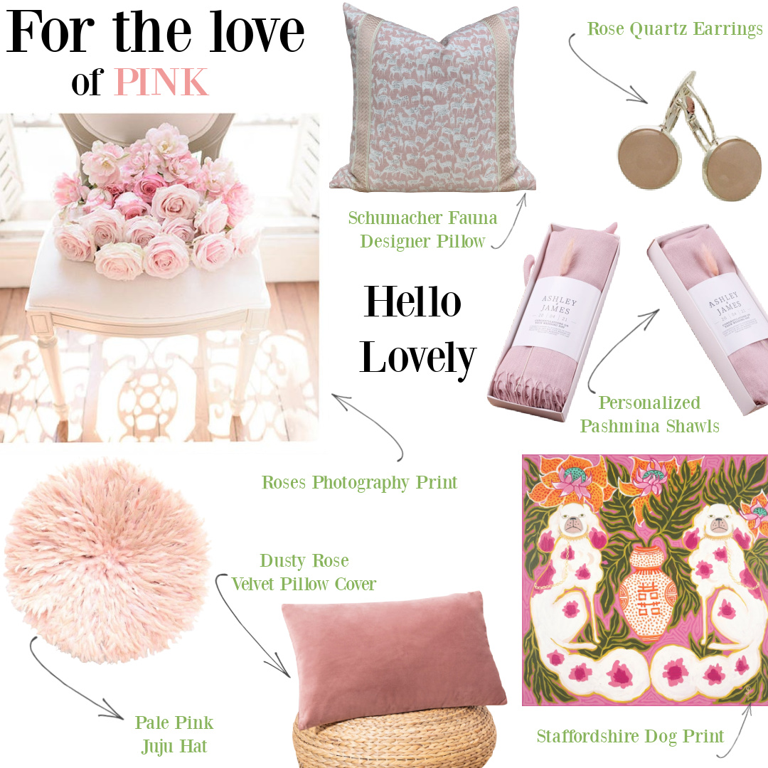For the love of pink - home decor and art on Hello Lovely Studio. #pinkhomedecor