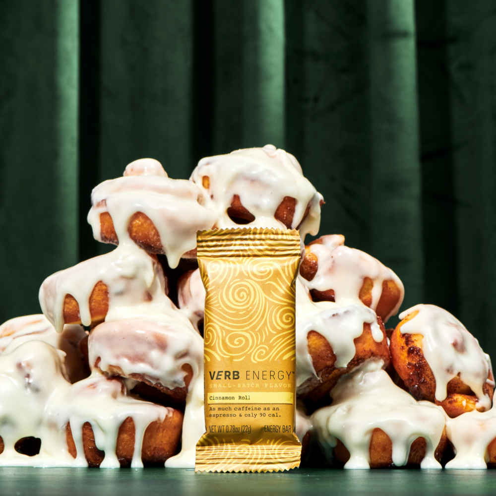 Cinnamon Roll verb energy bar