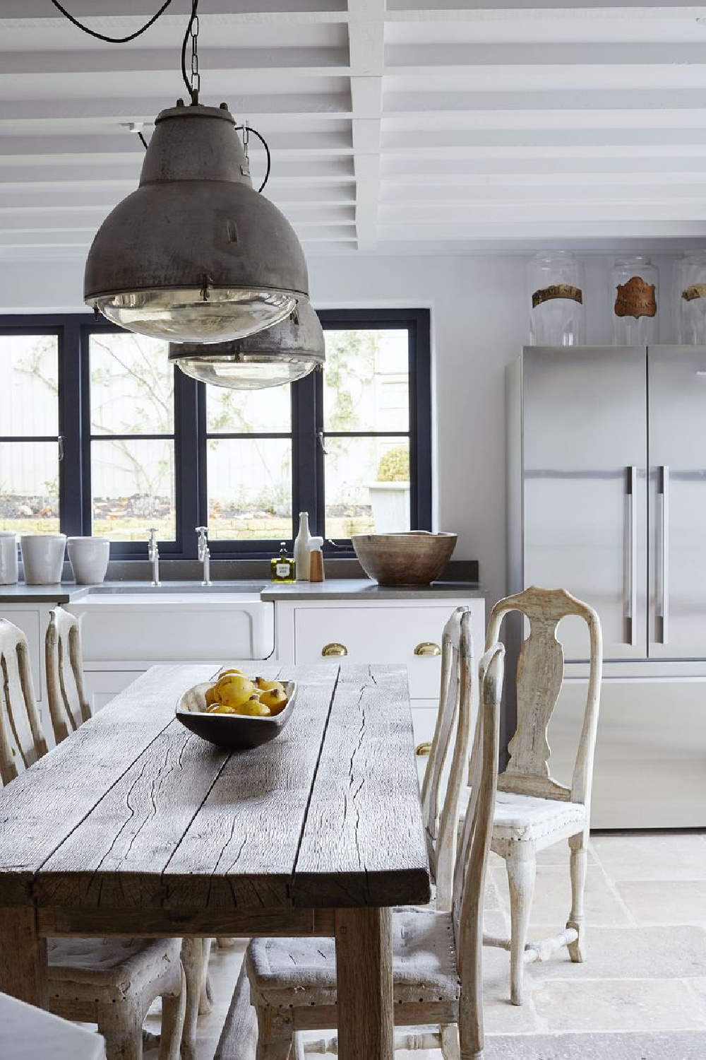 French and Swedish antiques in a Cotswolds cottage by Anton & K. #englishcottage #europeancountry #countrykitchen