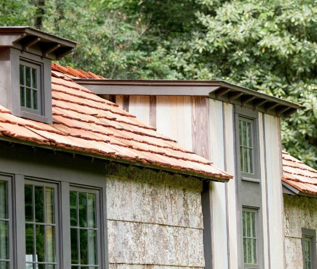 Jeffrey Dungan designed tiny house with finely crafted Low Country style -one of the cottages at The Retreat at Oakstone in Tennessee. #tinyhousedesign