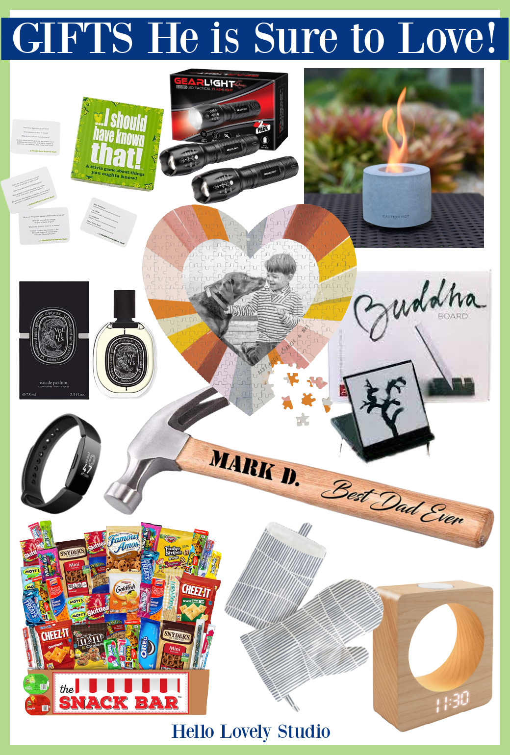 Father's Day Gift Guide from Hello Lovely Studio. #fathersday #giftideas #giftguide