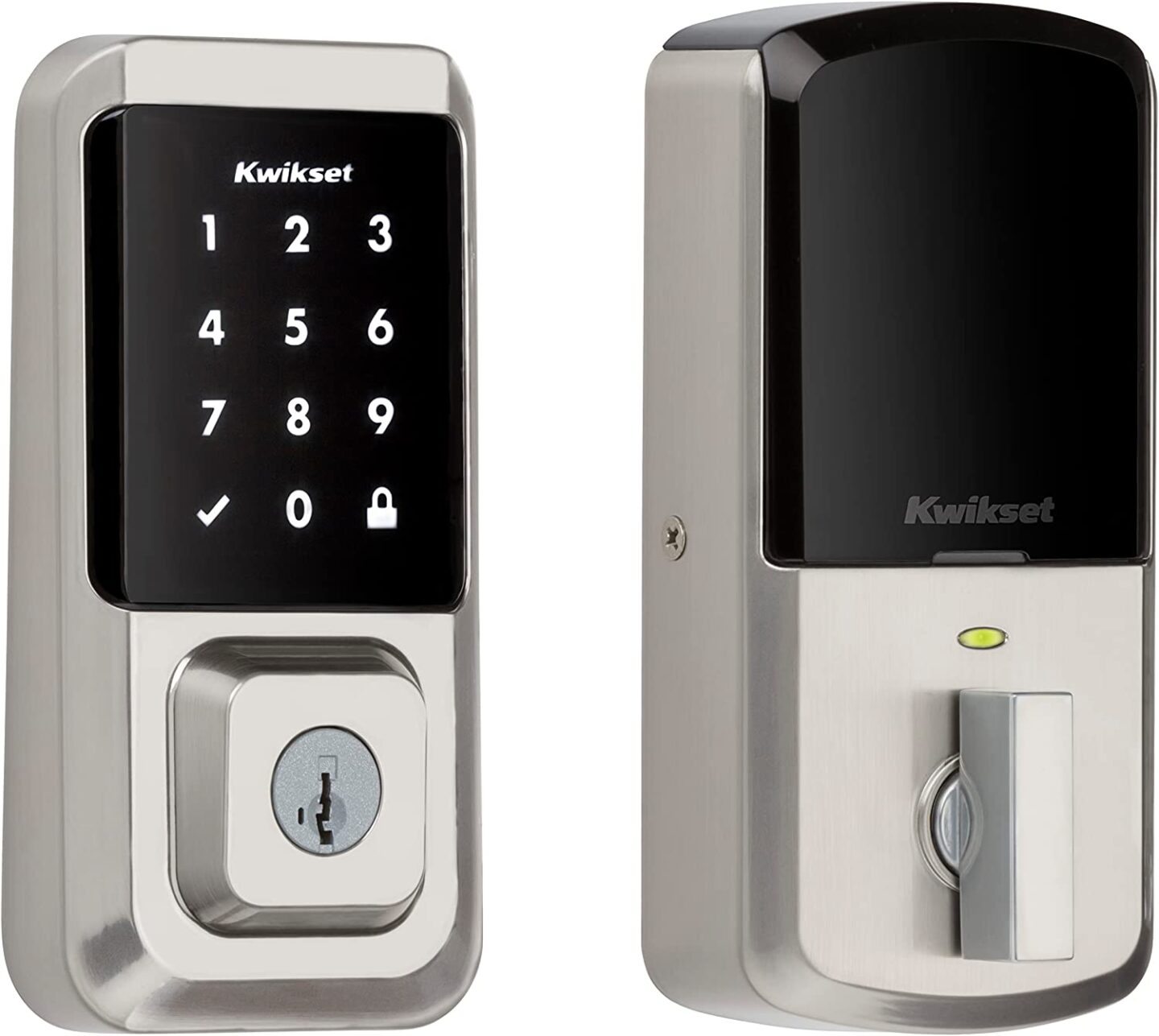Kwikset Halo wifi smart lock keyless entry. #smartlock #keylessdoorlock