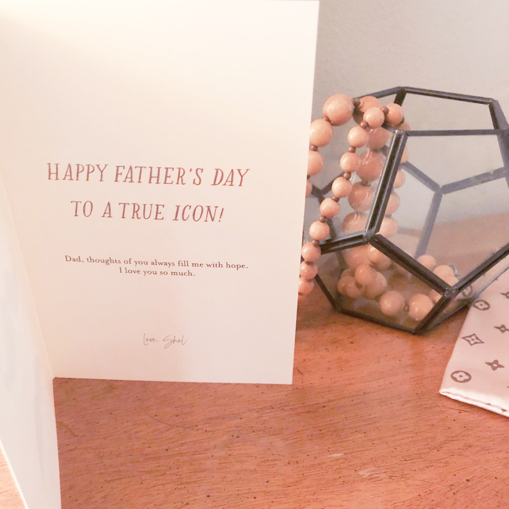 Customized Father's Day Card With Moustache, Minted - Hello Lovely Studio.