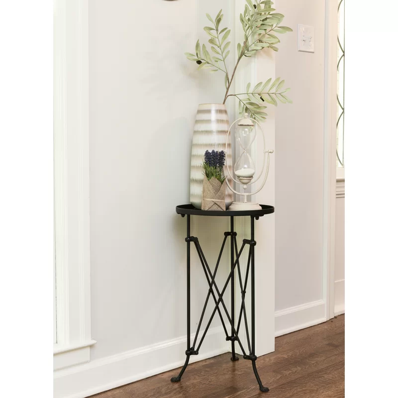 Accordion style side table