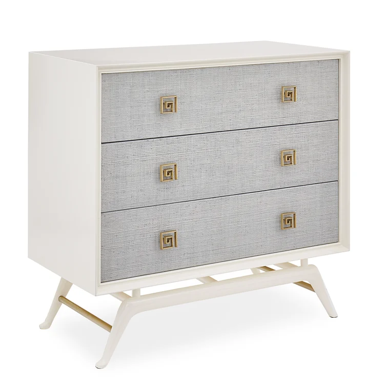 Siam three drawer dresser designed by Jonathan Adler